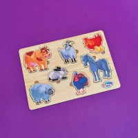 Drvena slagalica Životinje CK16