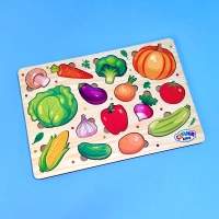 Drvena slagalica Povrće CK17