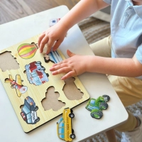 Drvena slagalica Transport CK18