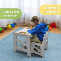 Rastući Montesori sto i stolica